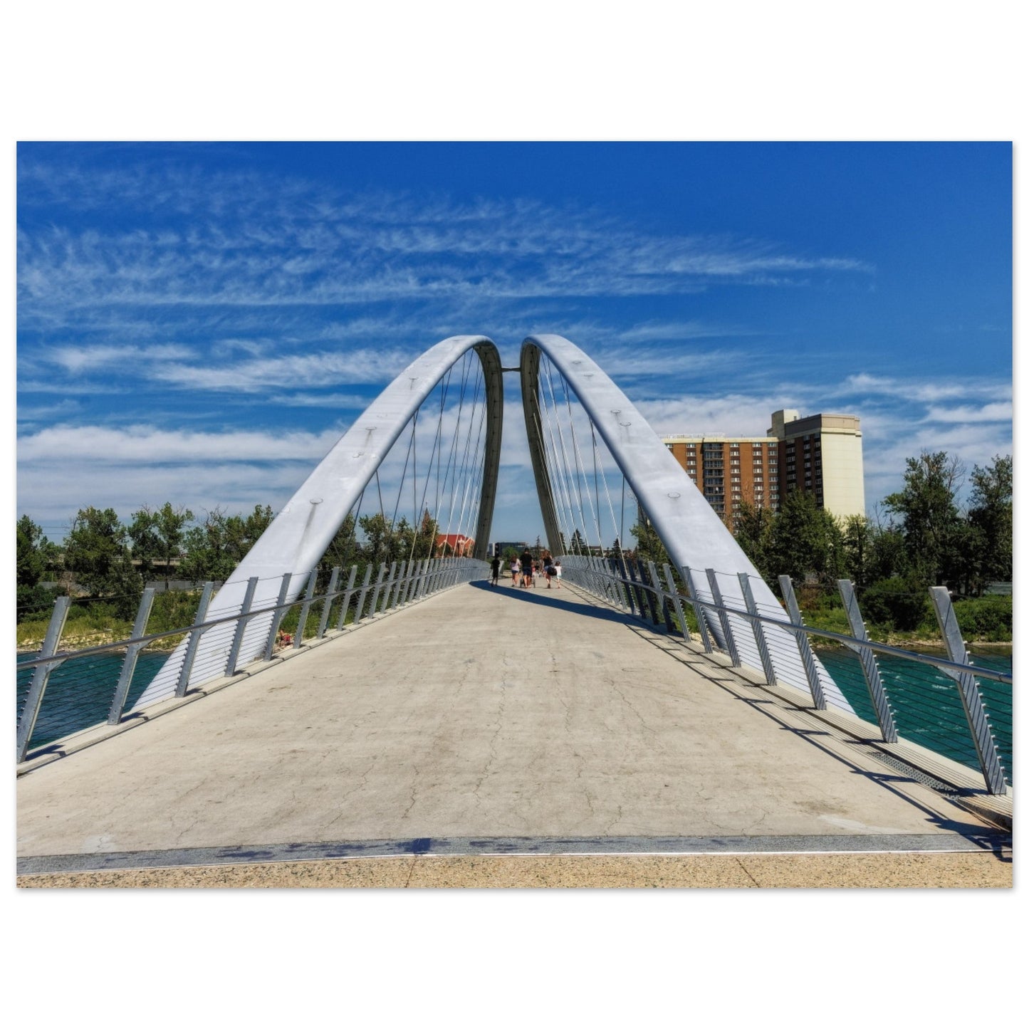 Foam Print - George C. King Bridge