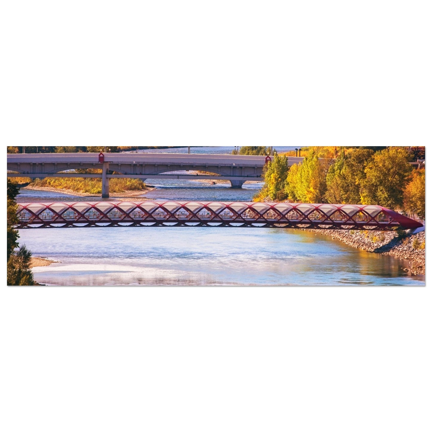 Foam Print - Peace Bridge McHugh Bluff Fall