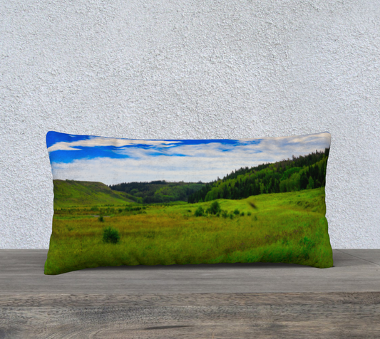 24x12 Pillow Case - Big Hill Springs Park Entrance