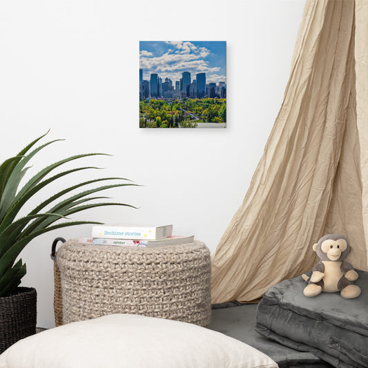 Canvas Prints - Downtown Calgary McHugh Bluff Fall
