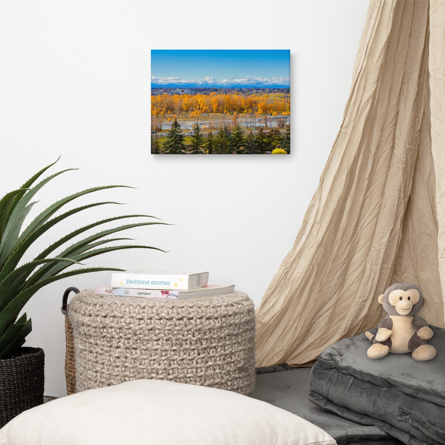 Canvas Prints - Fall Colours Max Bell Centre