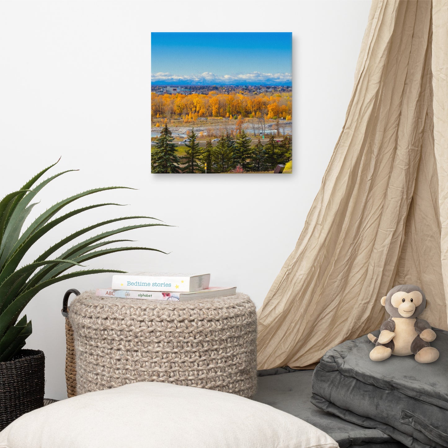 Canvas Prints - Fall Colours Max Bell Centre