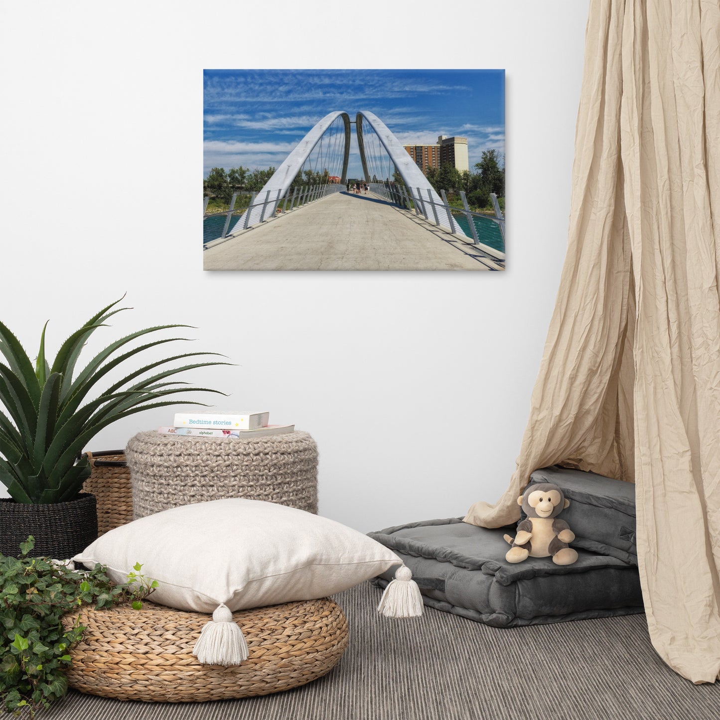 Canvas Print - George C. King Bridge