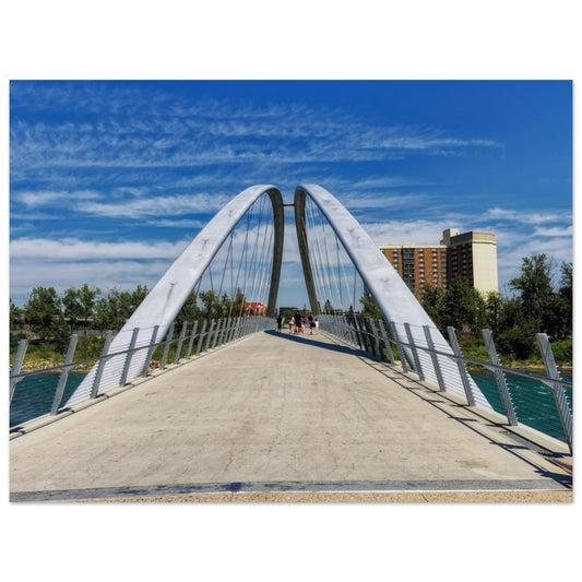 Premium Semi-Glossy Poster Print - George C. King Bridge