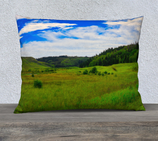 26x20 Pillow Case - Big Hill Springs Park Entrance