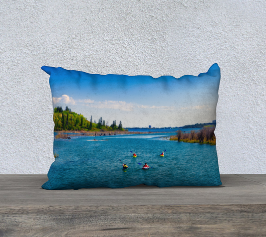 20x14 Pillow Case - Elbow River Weaselhead