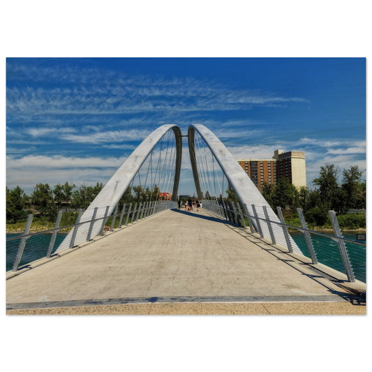 Wood Print - George C. King Bridge