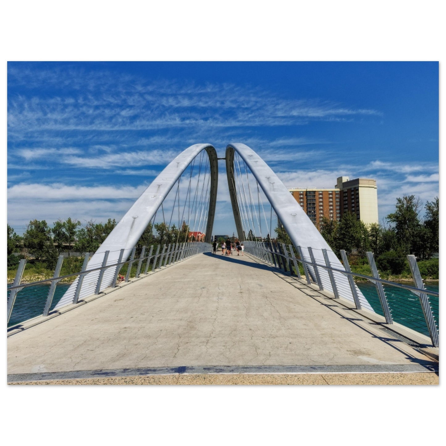 Foam Print - George C. King Bridge