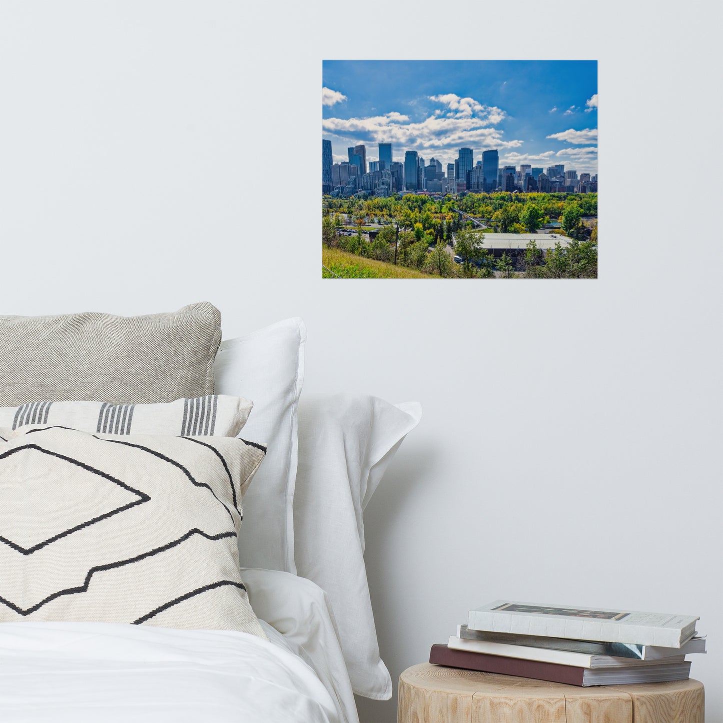 Matte Poster Print - Downtown Calgary McHugh Bluff Fall