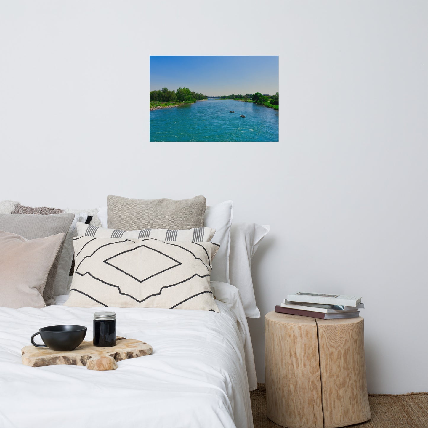 Matte Poster Print - Bow River George C. King Bridge