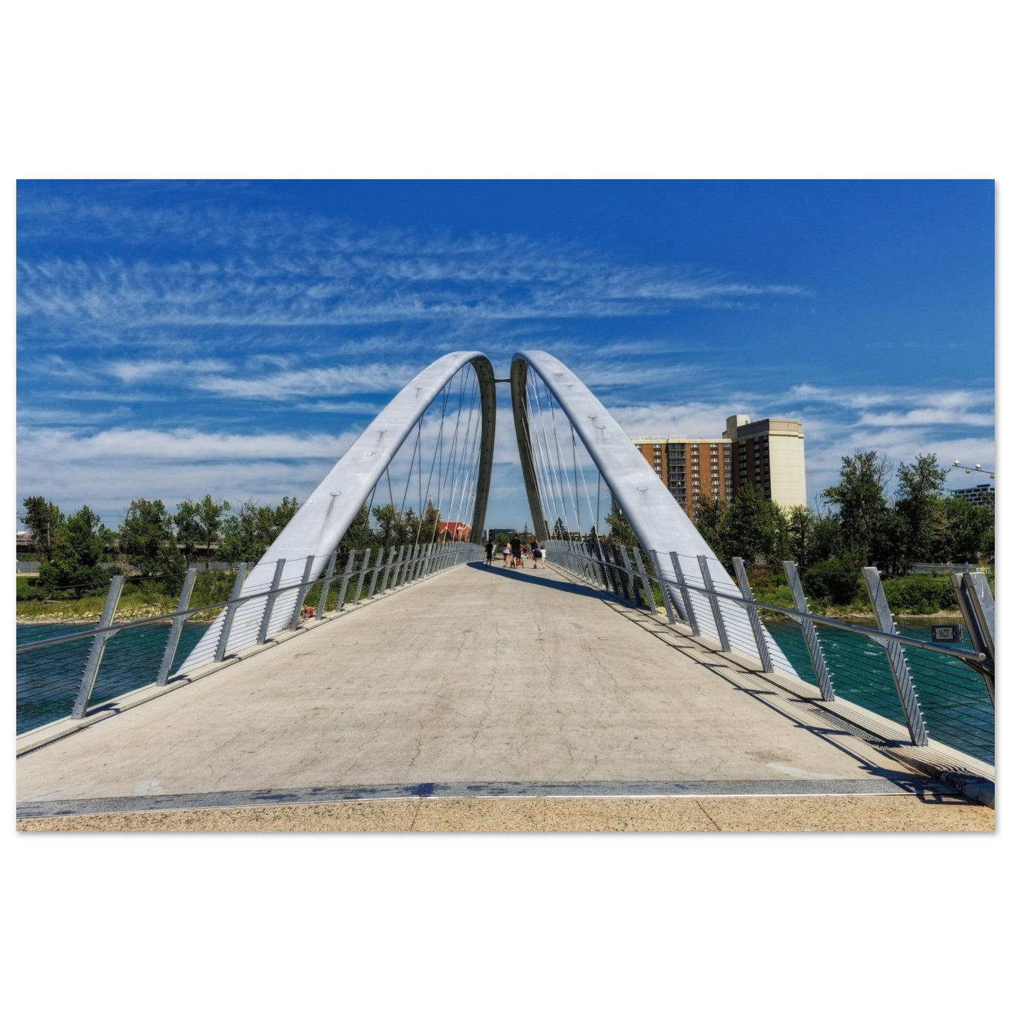 Foam Print - George C. King Bridge