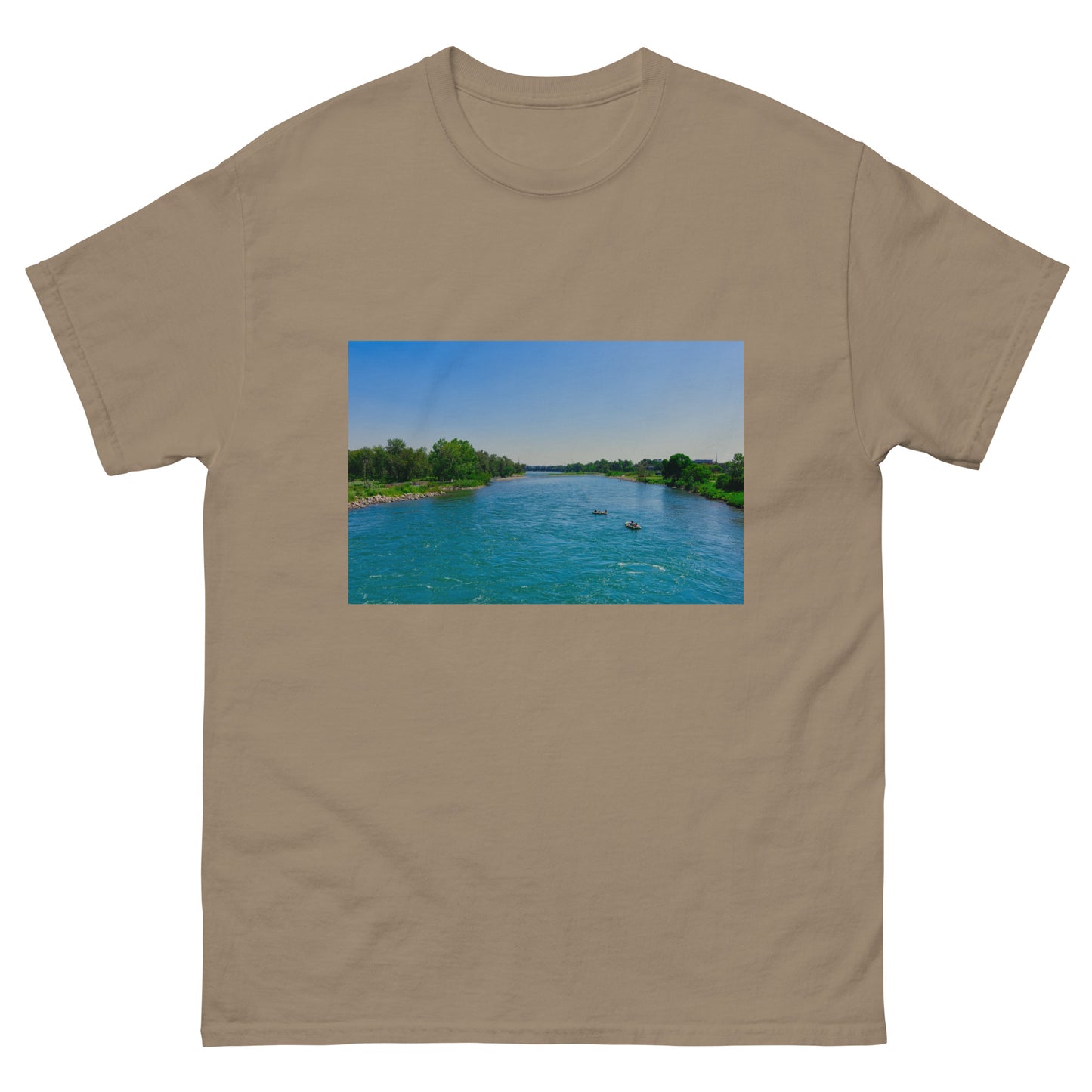 Men's Classic Tee - Bow River George C. King Bridge