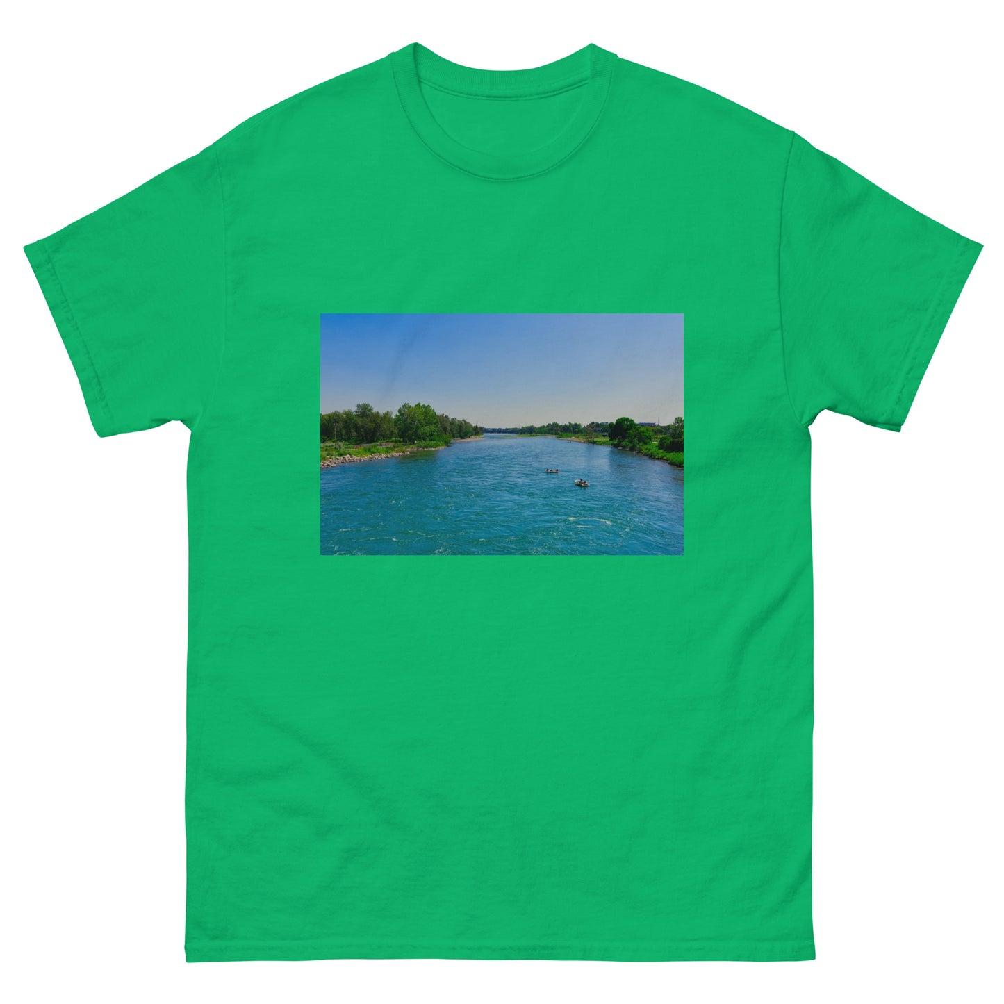 Men's Classic Tee - Bow River George C. King Bridge