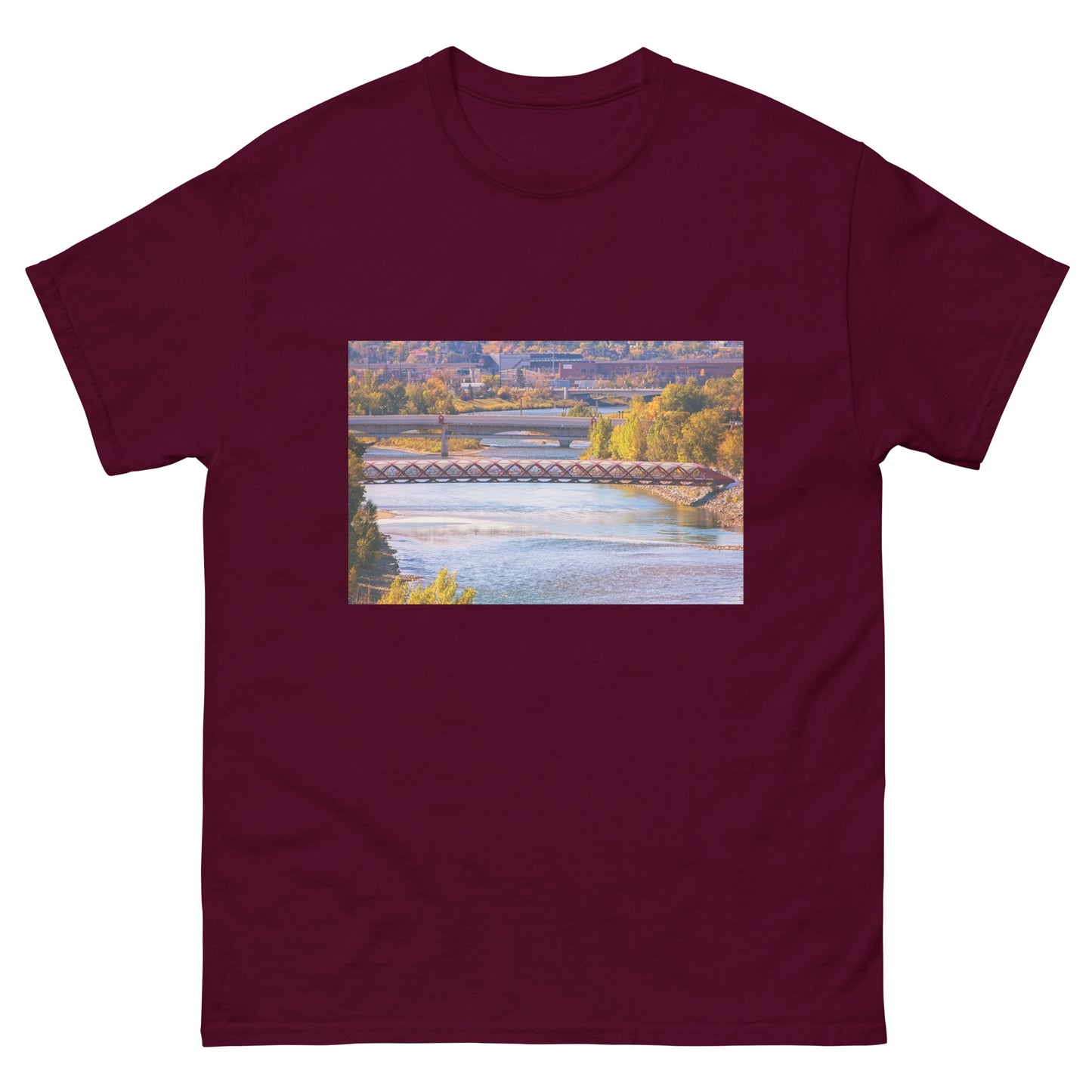 Men's Classic Tee - Peace Bridge McHugh Bluff Fall