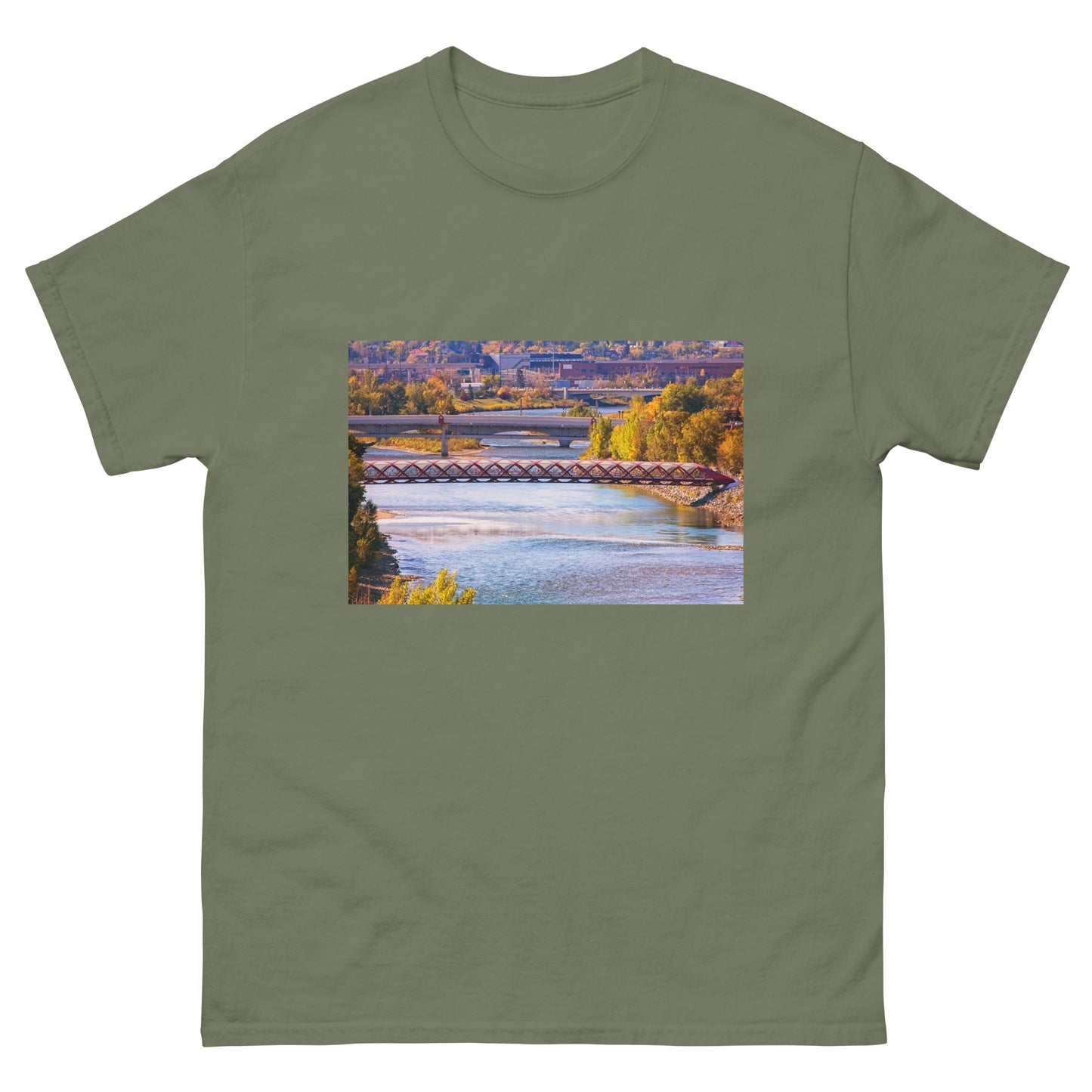 Men's Classic Tee - Peace Bridge McHugh Bluff Fall