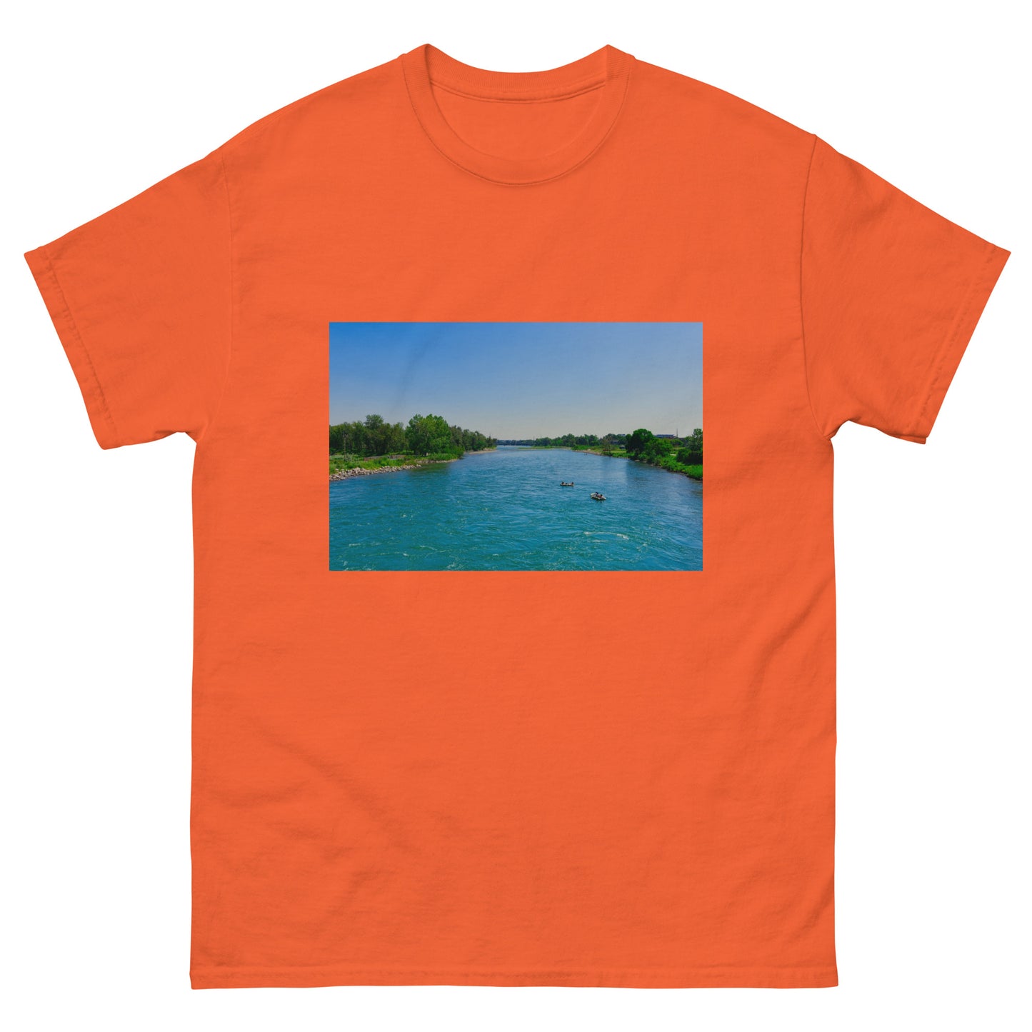 Men's Classic Tee - Bow River George C. King Bridge
