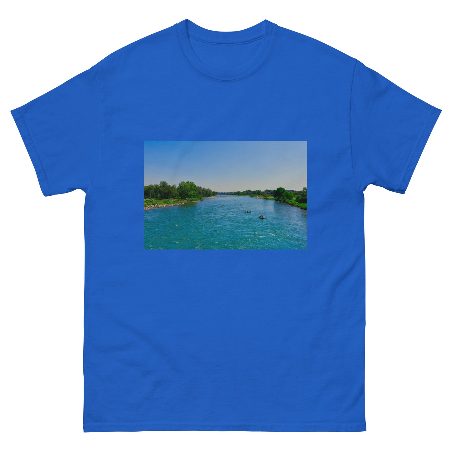 Men's Classic Tee - Bow River George C. King Bridge
