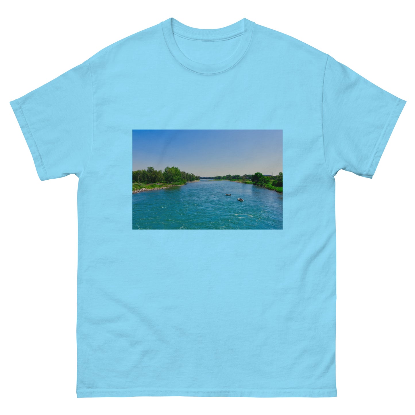 Men's Classic Tee - Bow River George C. King Bridge