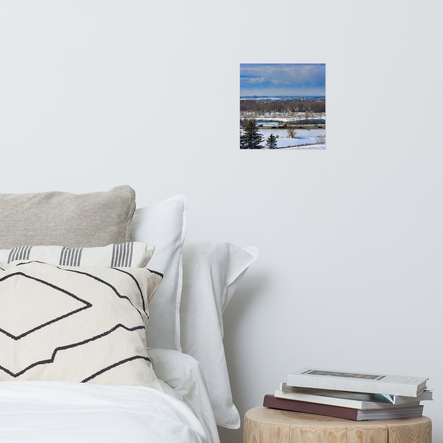 Lustre Poster Print - Max Bell Centre South Winter