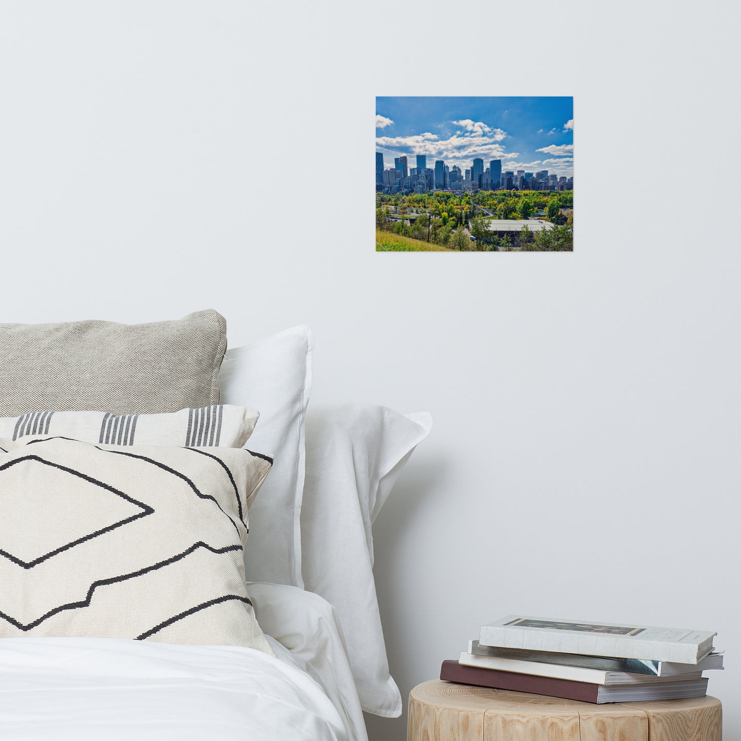 Lustre Poster Print - Downtown Calgary McHugh Bluff Fall