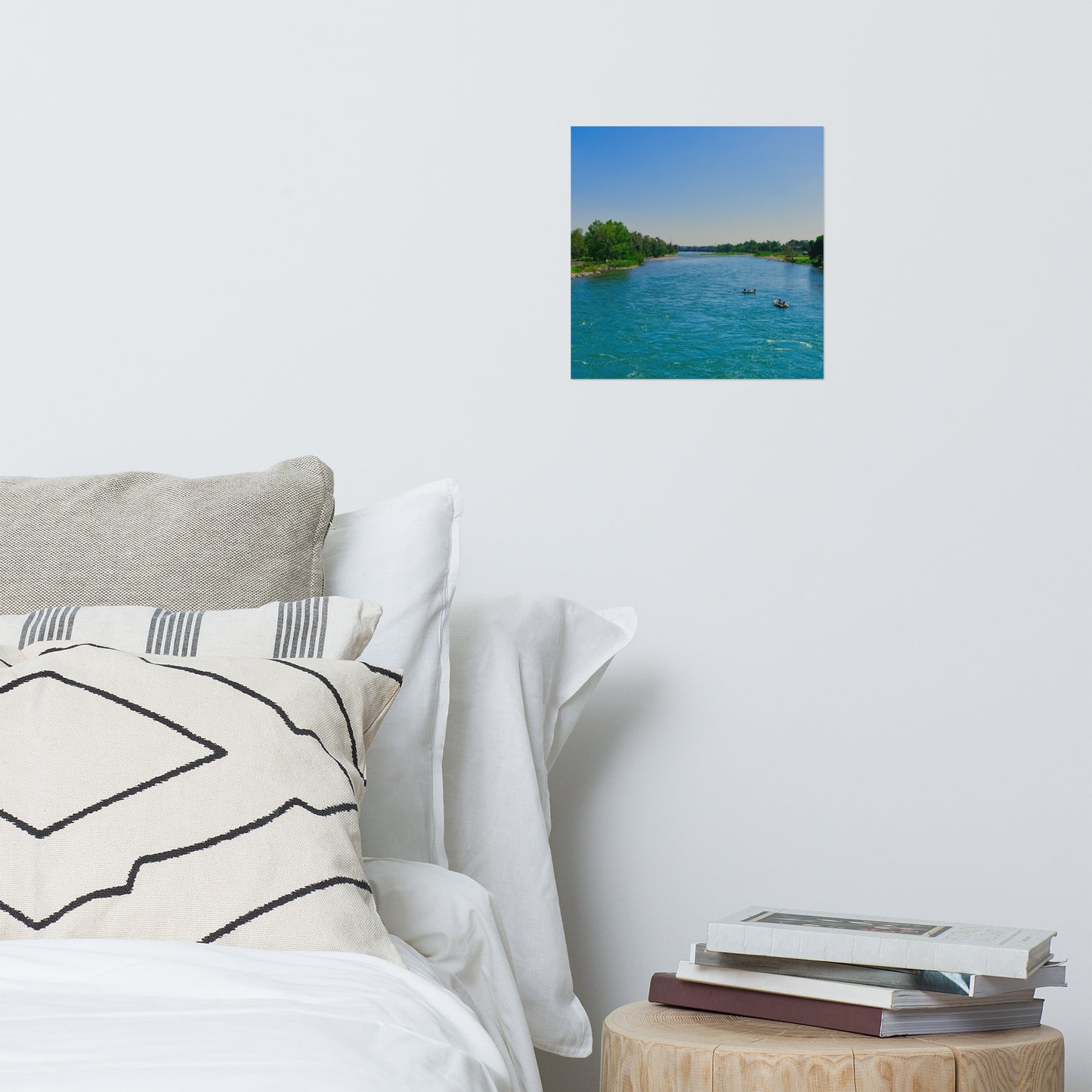 Lustre Poster Print - Bow River George C. King Bridge