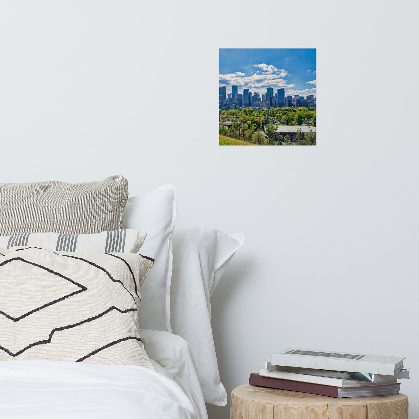 Lustre Poster Print - Downtown Calgary McHugh Bluff Fall