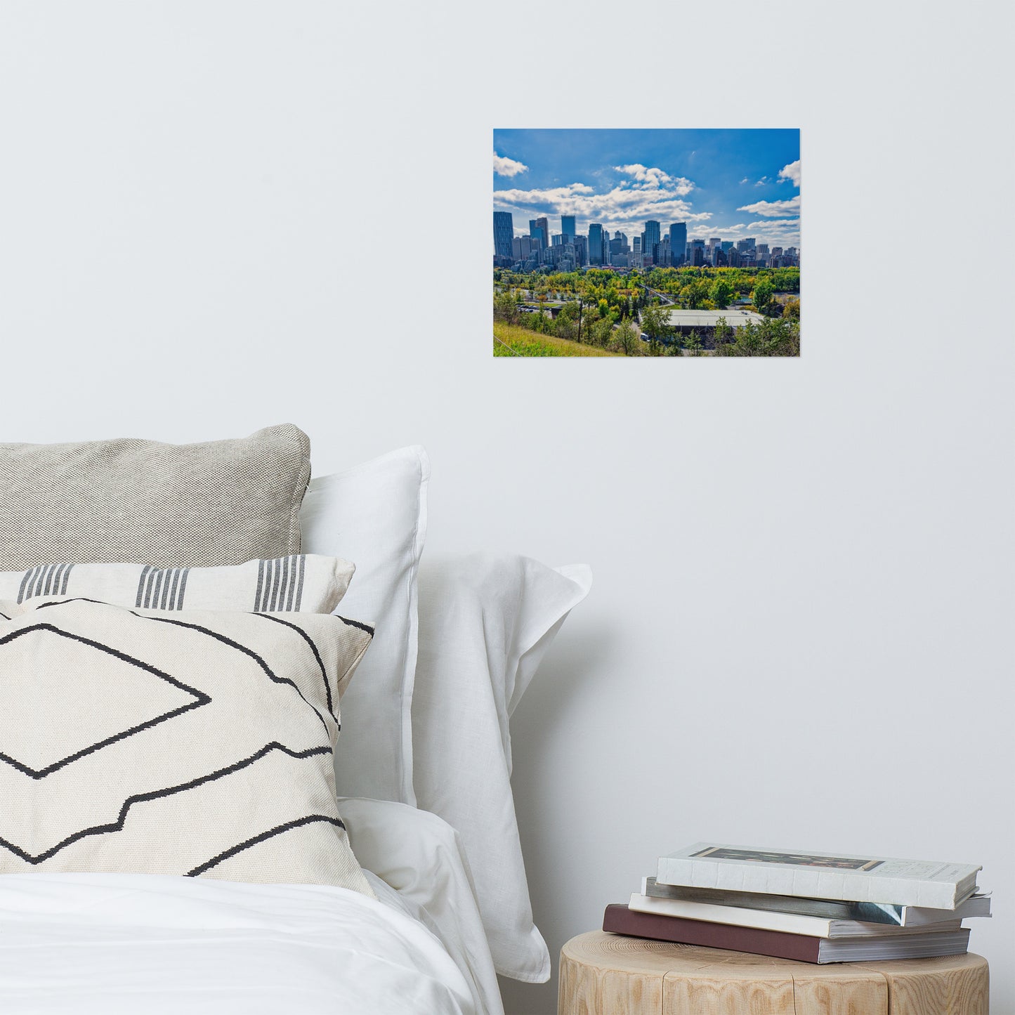 Lustre Poster Print - Downtown Calgary McHugh Bluff Fall
