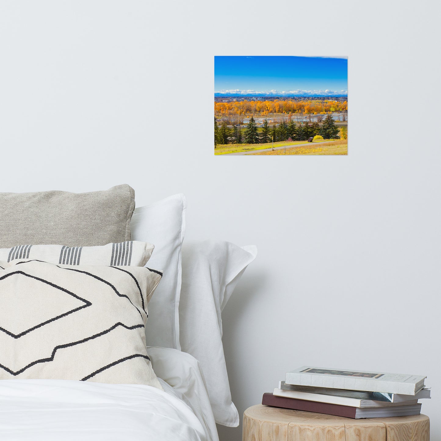 Lustre Poster Print - Max Bell Centre Fall Colours