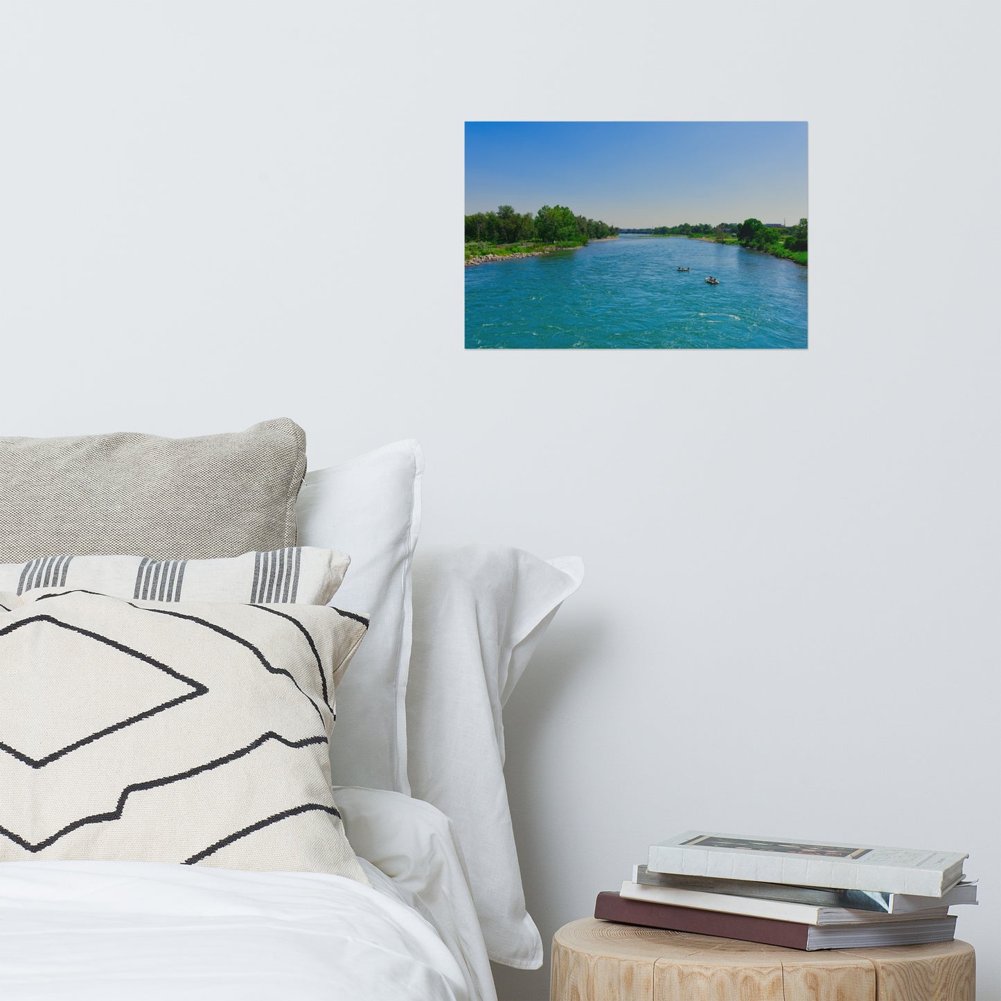 Lustre Poster Print - Bow River George C. King Bridge