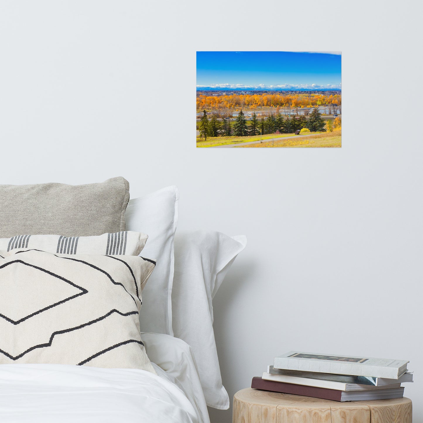 Lustre Poster Print - Max Bell Centre Fall Colours