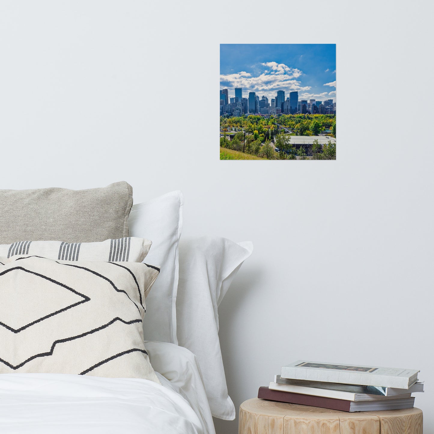 Lustre Poster Print - Downtown Calgary McHugh Bluff Fall