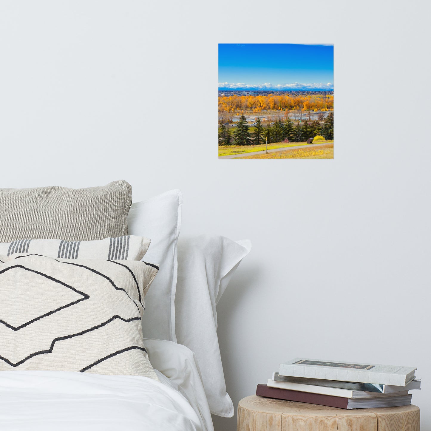 Lustre Poster Print - Max Bell Centre Fall Colours