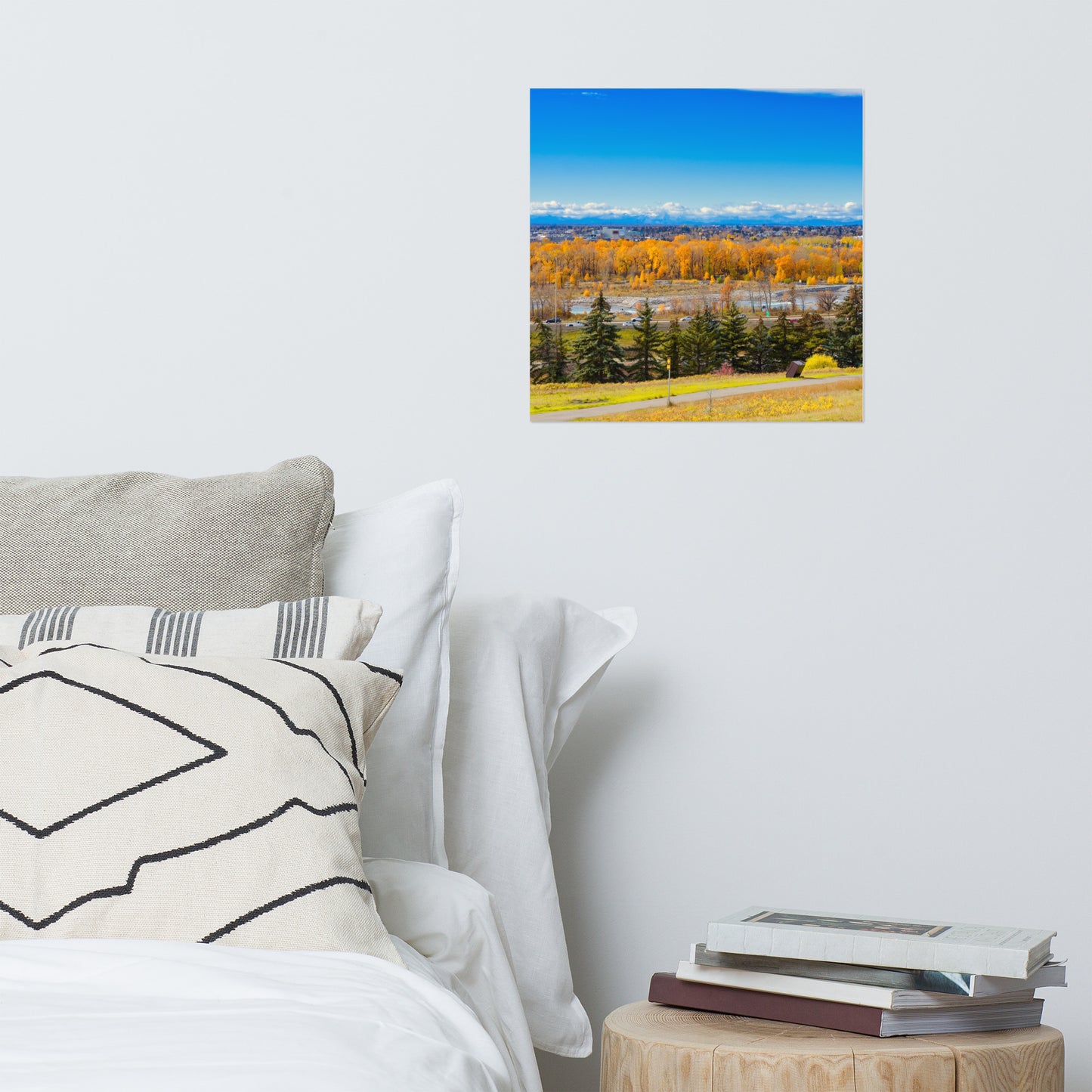 Lustre Poster Print - Max Bell Centre Fall Colours
