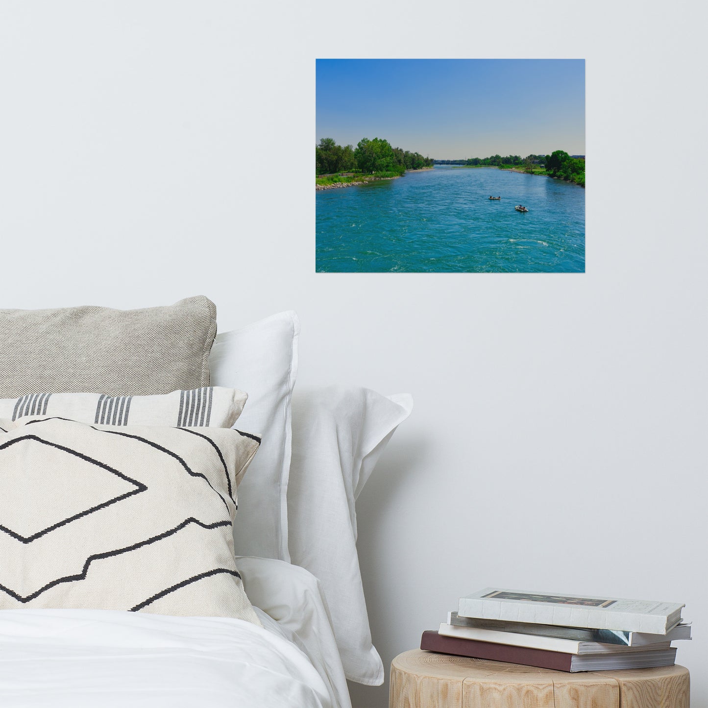 Lustre Poster Print - Bow River George C. King Bridge