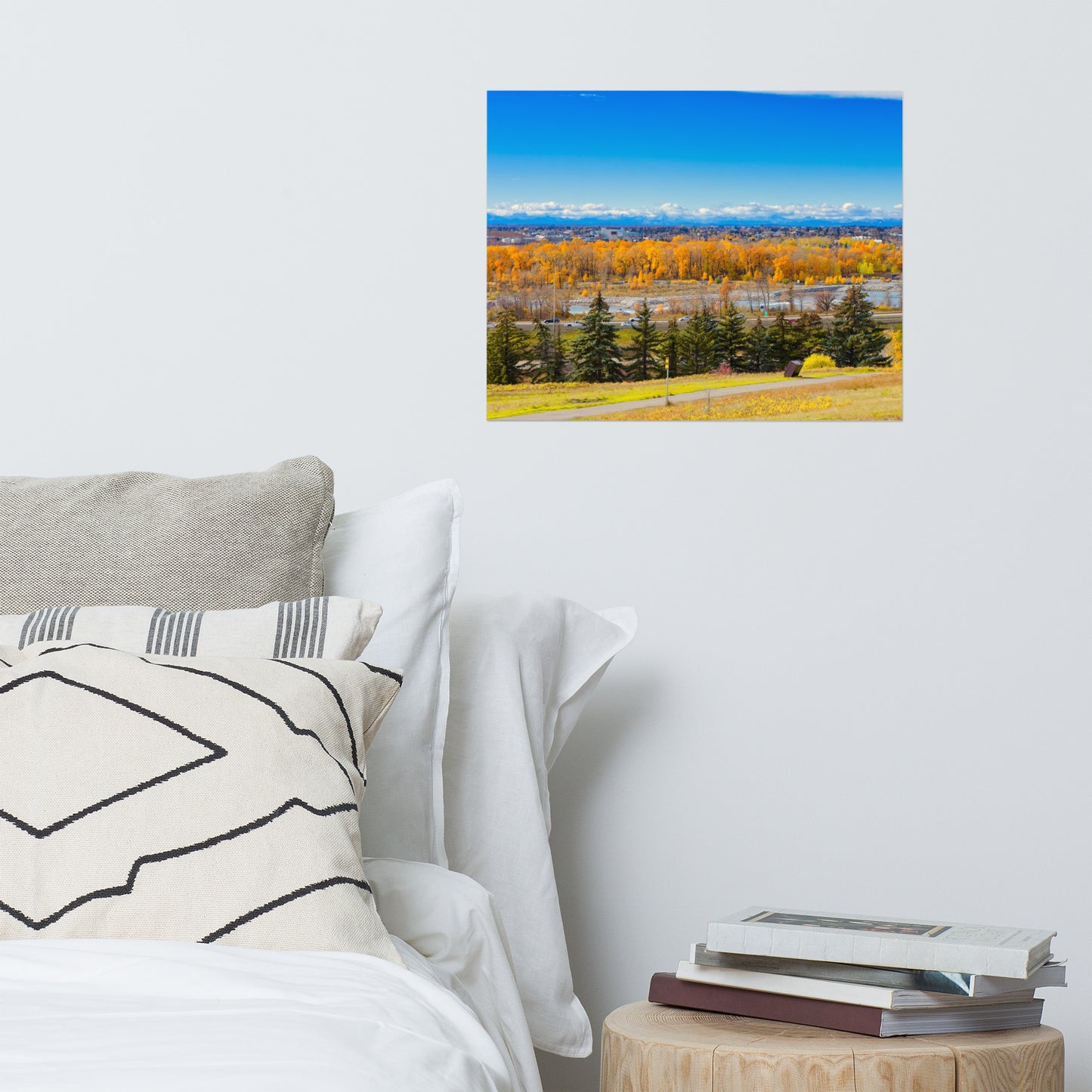 Lustre Poster Print - Max Bell Centre Fall Colours