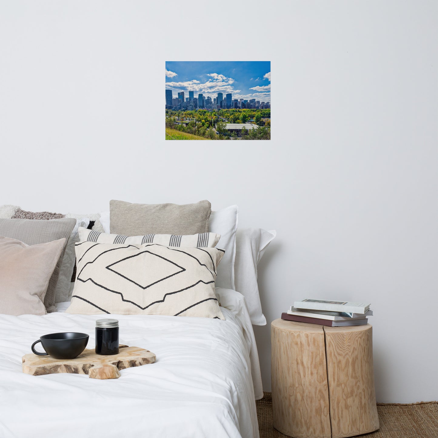 Lustre Poster Print - Downtown Calgary McHugh Bluff Fall