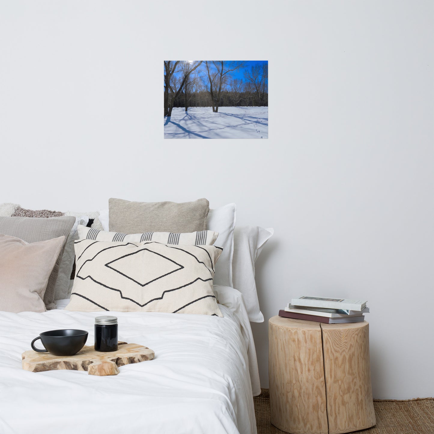 Lustre Poster Print - Bowness Park Field
