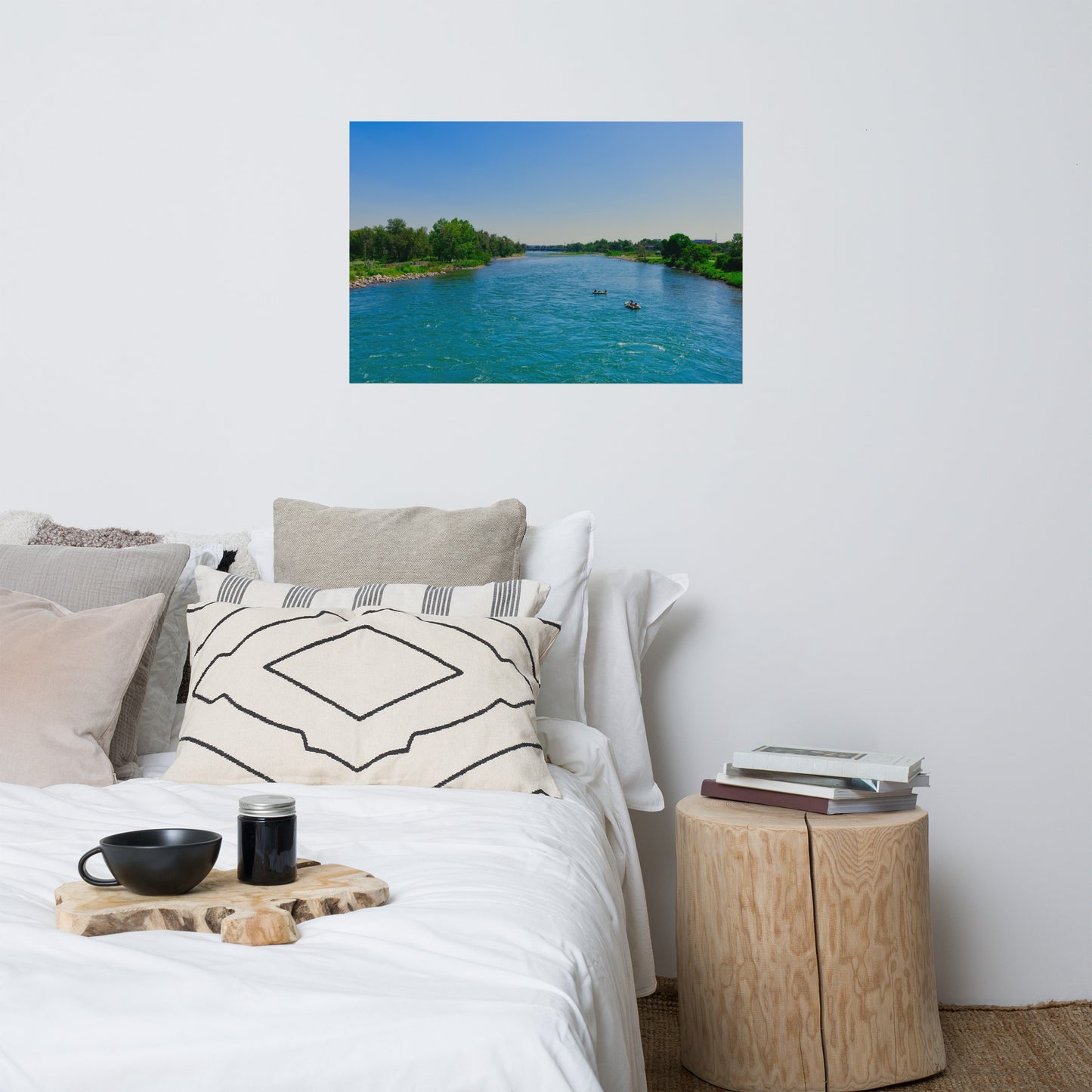 Lustre Poster Print - Bow River George C. King Bridge