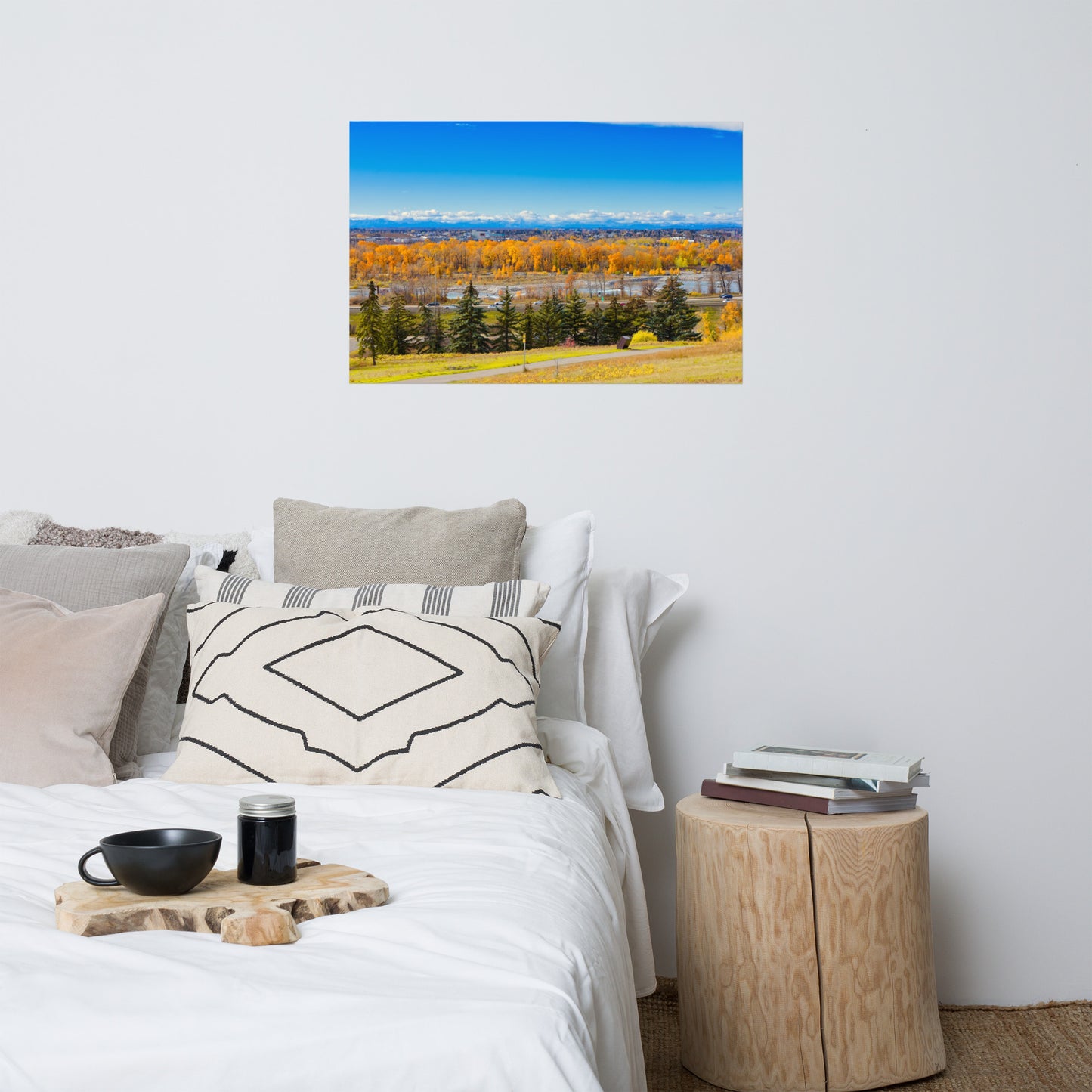 Lustre Poster Print - Max Bell Centre Fall Colours