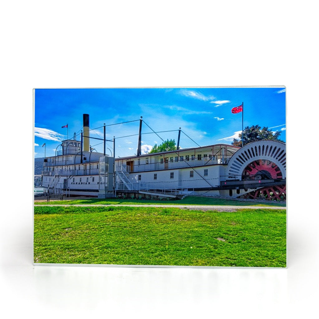 Glass Cutting Boards - SS Sicamous Daytime HDR