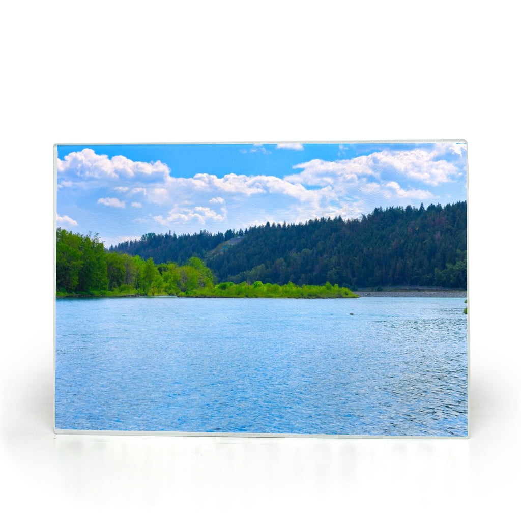 Glass Cutting Boards - Edworthy Park Bow River