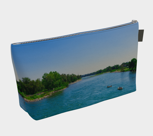 Makeup Bag - Bow River George C. King Bridge