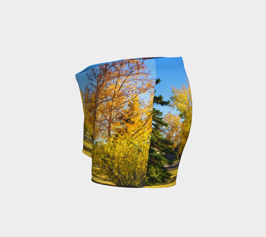 Women's Shorts - Calgary in the Fall