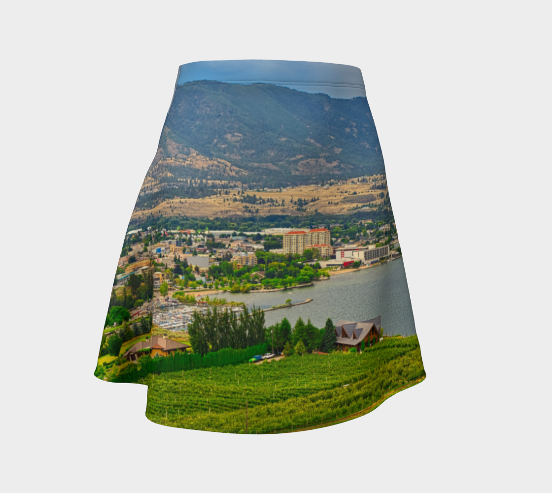 Women's Flare Skirt - Penticton Munson Mountain