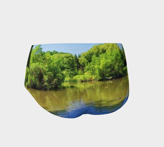 Women's Mini Shorts - Confederation Park Pond