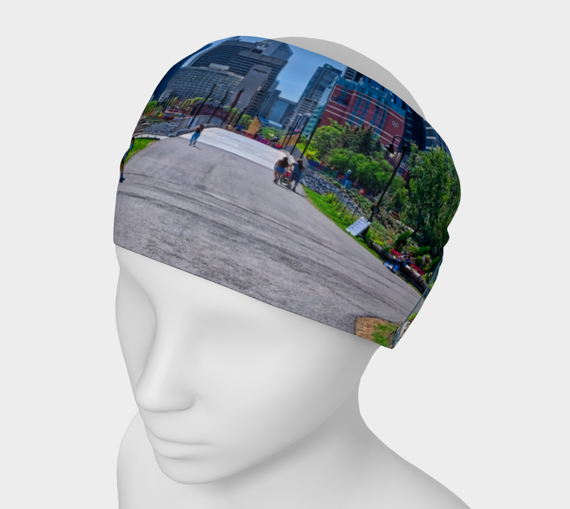 Headband - Downtown Calgary Prince's Island Park HDR