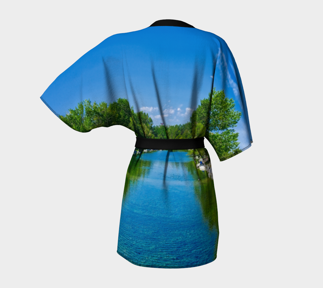 Kimono Robe - Bow River South Prince's Island Park HDR