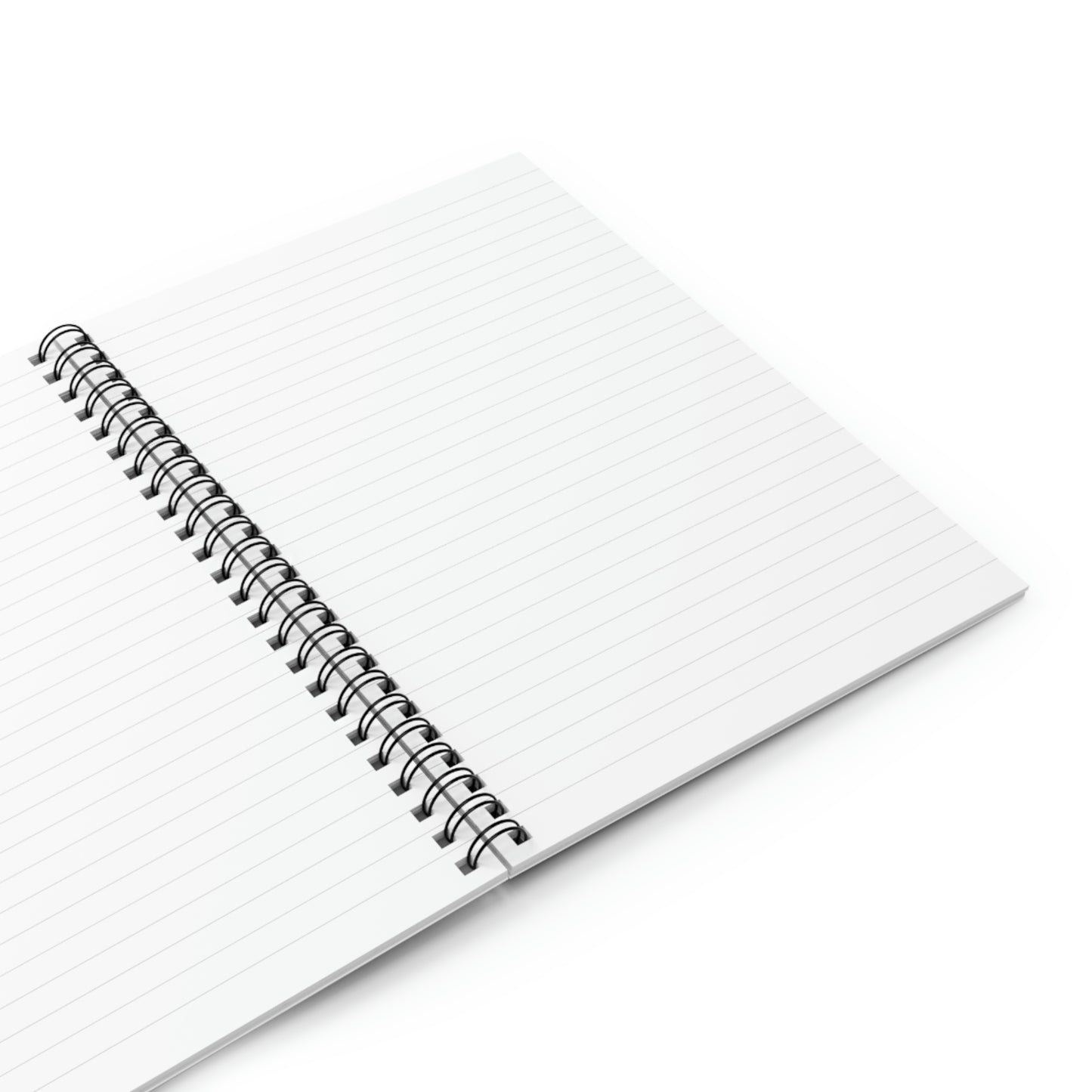 Ruled Line Spiral Notebook - Confederation Park Winter HDR
