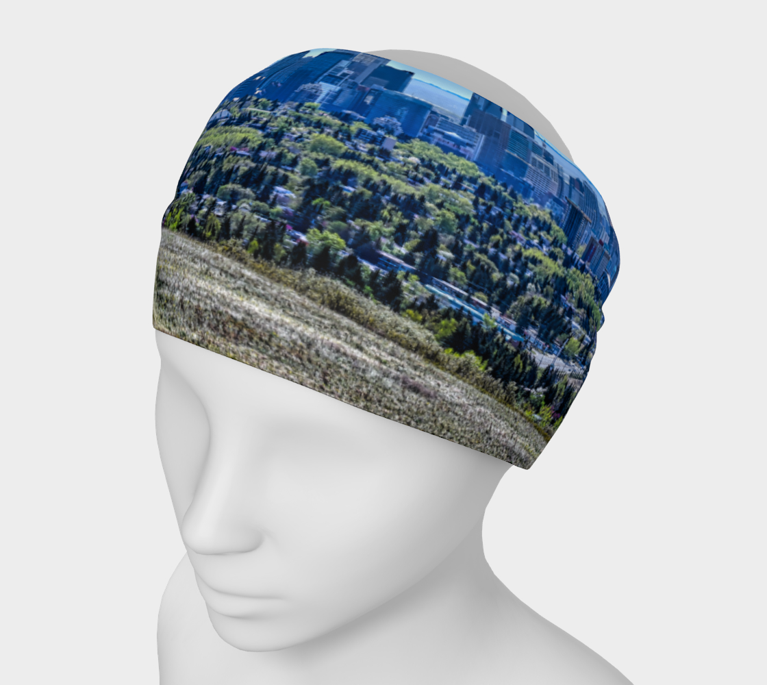Headband - Downtown Calgary Nose Hill Park HDR