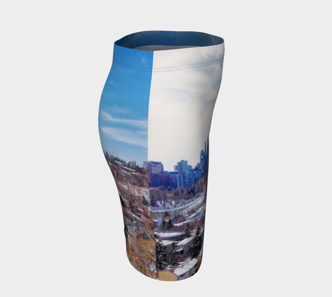 Women's Fitted Skirt - McHugh Bluff Winter